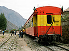 �eleznice k Machu Picchu, 1984, (? Ollantaytambo Railway Station)