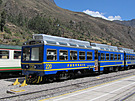Hiram Bingham train by Perurail to Machu Picchu and Sacred Valley Peru -...