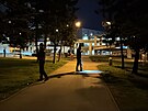 Policisté vy�et�ují výbuch dvou bankomat� u OC Opatovská na Praze 4. (4. dubna...