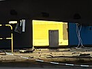 Policisté vy�et�ují výbuch dvou bankomat� u OC Opatovská na Praze 4. (4. dubna...