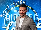 Marek ztracený na tiskové konferenci muzikálu Biograf láska 2 v Divadle Kalich...
