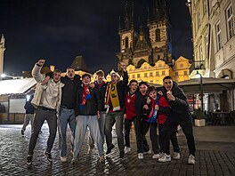 Vy�lo to! �e�tí fanou�ci a jejich radost z postupu na mistrovství sv�ta v...