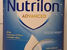 Kojenecké mléko Nutrilon Advanced Good Night od výrobce Danone obsahovalo...