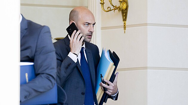 Francouzský ministr zahrani�í Jean-Noël Barrot (8. dubna 2026)