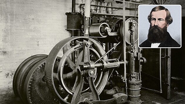 Elisha Otis a v�tah z roku 1932