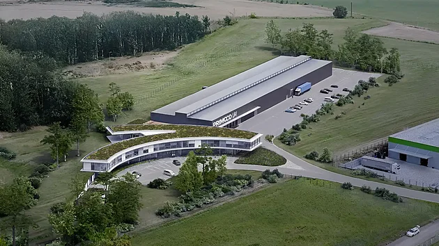 Výrobce dronů Primoco postaví u Písku nový závod, dominanta bude mít tvar křídel