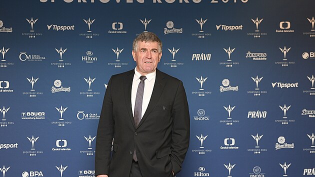 Imrich Bugár v roce 2018 na galave�eru ankety Sportovec roku