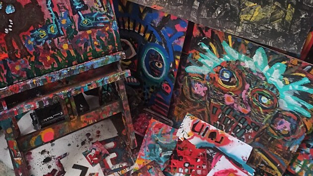 Obrazy brn�nsk�ho mal��e Karla Je��tka.