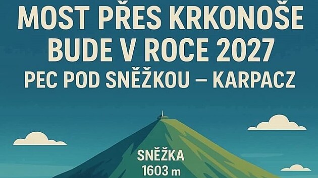 Skv�l� zpr�va pro na�e nejvy��� �esk� hory. Povede tam nov� most, kter� do Krkono� kone�n� zlep�� tranzitn� dopravu sm�r Polsko.