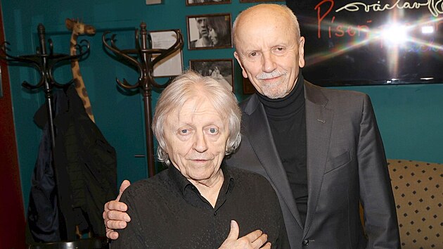 Václav Necká� a Jan Necká� (slavnostní premiéra videoklipu re�iséra Daniela...