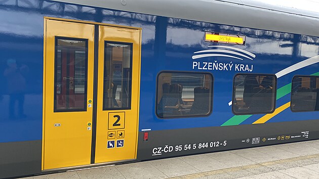 �esk� dr�hy p�edstavily prvn� ze sedmi zmodernizovan�ch jednotek RegioShark p�ezd�van�ch �ralok. (30. b�ezna 2026)