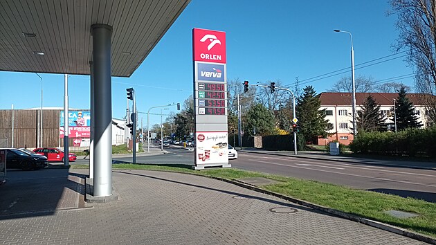 �erpac� stanice Orlen v Pardubic�ch na Dukle v �ter� 7. dubna 2026