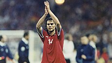 Patrik Berger na mistrovství Evropy v roce 1996