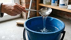 Na litr vody posta�í l�íce glycerinu.