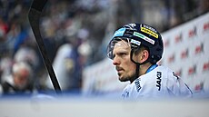 Liberecký obránce Radim �imek po sedmém �tvrtfinálovém duelu s Karlovými Vary.