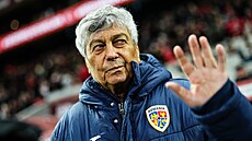 Rumunský trenér Mircea Lucescu, 26. b�ezna 2026.