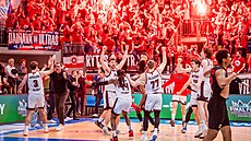 Basketbalisté Rytasu Vilnius slaví postup do Final Four Ligy mistr�.