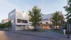 Vizualizace kulturního kampusu na Zbraslavi