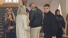 T�iadvacetiletý Enrico Pe�ta, známý jako romský raper Hard Rico, u Krajského...