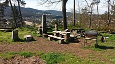 Vini�ní vrch v �ásti Krásné B�ezno v Ústí nad Labem (duben 2026)