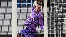 Mladoboleslavský branká� Ji�í Floder