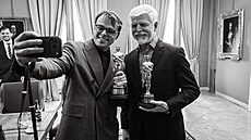 Prezident Petr Pavel se setkal s Pavlem Talankinem a dal�ími tv�rci oscarového...