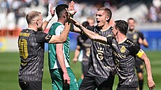 Hrade�tí hrá�i slaví vedení nad Bohemians