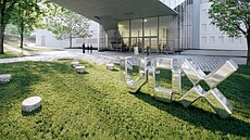 Vizualizace vstupu do nového ostravského kulturního komplexu VOX. (2. dubna...