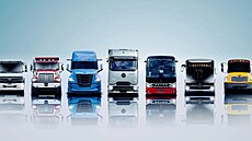 Dne�ní Daimler Truck u� není jen n�mecký Mercedes-Benz. Je to pestrá rodina...