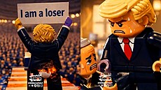 Íránci zem��ují Trumpa, vyu�ívají AI Lego videa