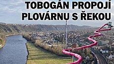 M�sto Lib�ice nad Vltavou chystá p�evratnou novinku. Tobogán z místní plovárny,...