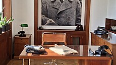 Pracovna Tomá�e Bati v jeho rodinné vile (duben 2026)