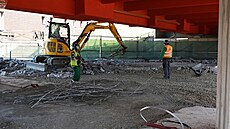 Stavba Mezi�í�ské náplavky b�í podle plánu. Projekt �e�í také podobu nové...