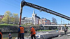 Stavba Mezi�í�ské náplavky b�í podle plánu. Projekt �e�í také podobu nové...