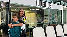 Bývalá biatlonistka Dorothea Wiererová nav�tívila v Turín� zápas Juventusu, kde...