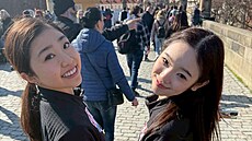 Japonská krasobrusla�ka Juna Nagaoková vyrazila po skon�ení sv�tového...