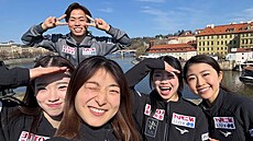Japonská krasobrusla�ka Juna Nagaoková vyrazila po skon�ení sv�tového...
