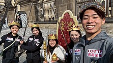Japonská krasobrusla�ka Juna Nagaoková vyrazila po skon�ení sv�tového...