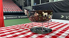 Program zápas� Billie Jean King Cupu mezi �výcarskem a �eskem se losoval z...