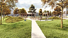 Revitalizace Lidického nám�stí v Rychnov� nad Kn�nou