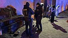Také v únoru, v noci z 14. na 15., prob�hla dal�í bezpe�nostní akce v Plzni....