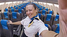 T�iat�icetiletá Barbara pracovala jako letu�ka 14 let. 