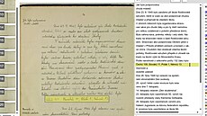 P�epí�e i vyhledá. Na snímku je stránka z kroniky Barto�ovic - zájemci mohou...
