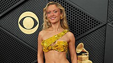 Zara Larssonová na cenách Grammy v Los Angeles (1. února 2026)