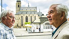 Ji�í Lábus a Miroslav Donutil ve filmu N�kdo to rád v Plzni (2026)
