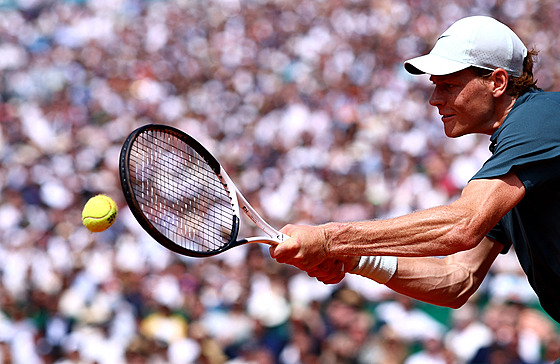 Jannik Sinner v semifinále turnaje v Monte Carlu