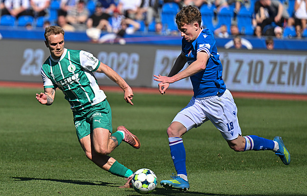 ONLINE: Baník - Bohemians 0:1, skóre otevírá střelou zpoza vápna Ristovski
