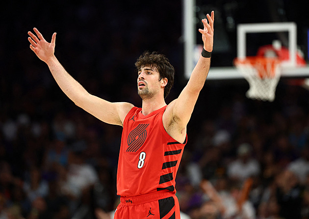 Krejčího Portland vyhrál v předkole, v play off narazí na Wembanyamu