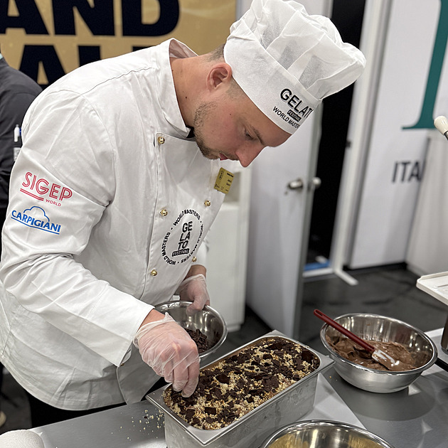 Naše špička by tu světovou přejela, říká zmrzlinář z Brna. Sází na krupicovou kaši