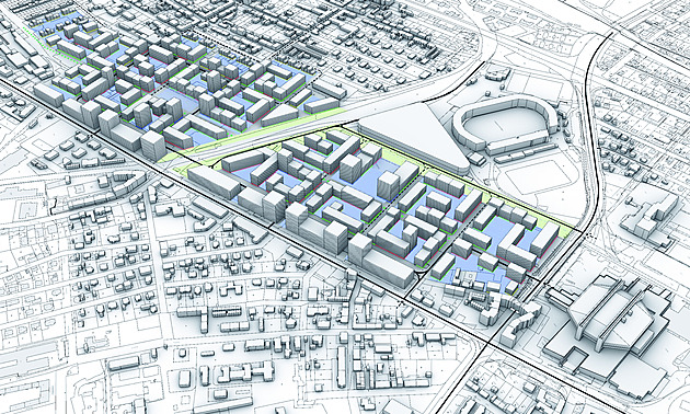 Místo ocelárny nová čtvrť i zimní stadion. Developer má ve Vítkovicích velké plány